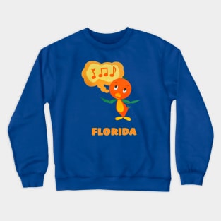 Orange Bird - Florida Crewneck Sweatshirt